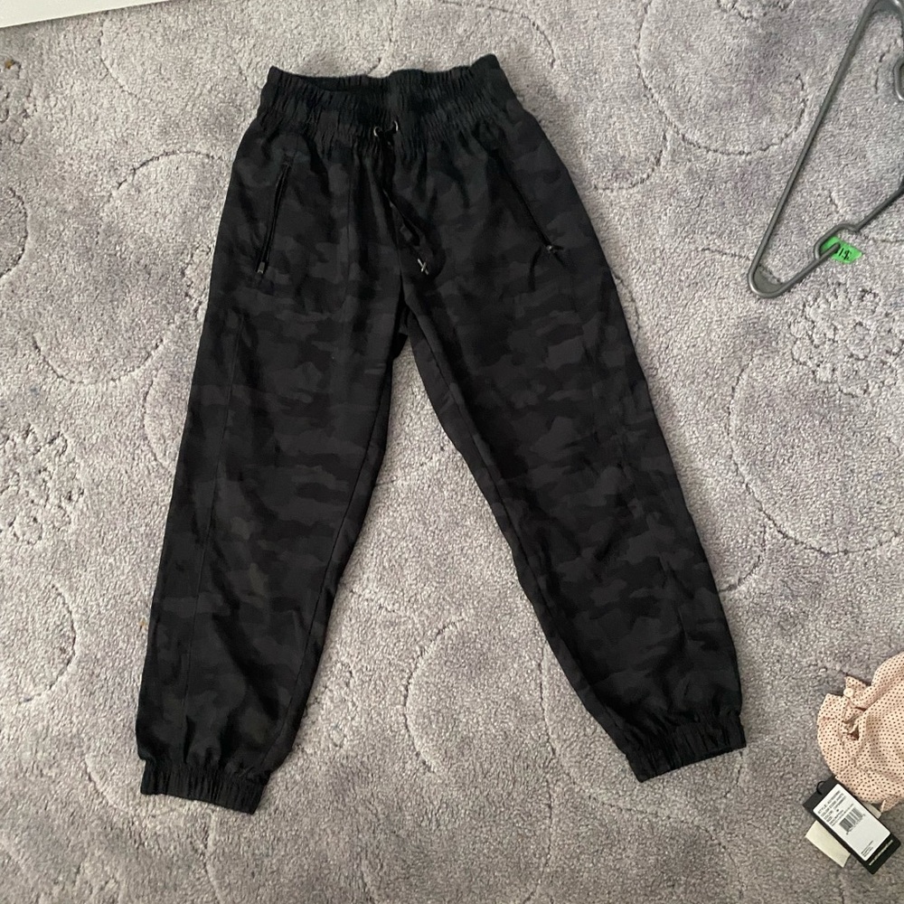 Kyodan Black Camouflage Joggers